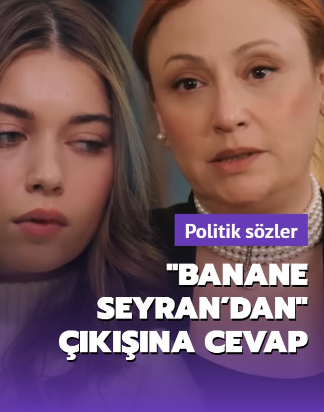 'Banane Seyran'dan' kna cevap