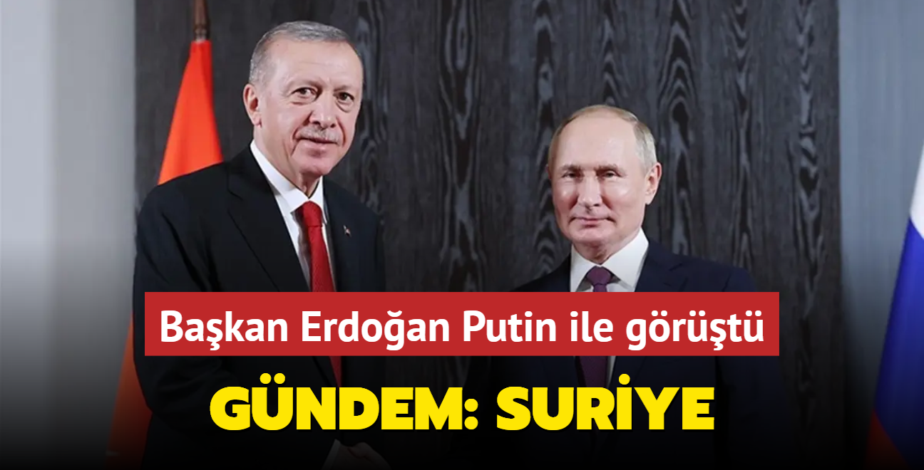 Bakan Erdoan Putin ile telefonda grt: Rejim siyasi zm srecine angaje olmal