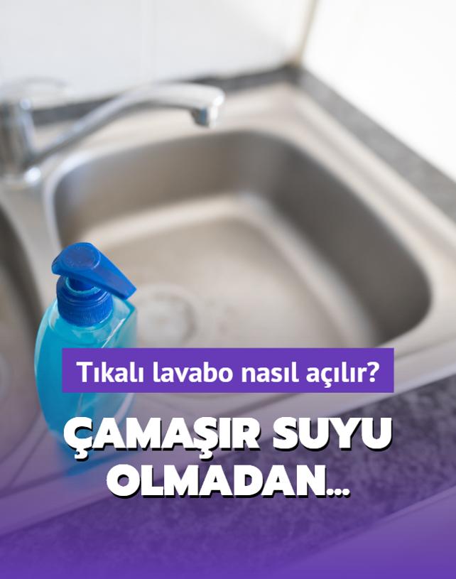 amar suyu olmadan tkal lavabo nasl alr?