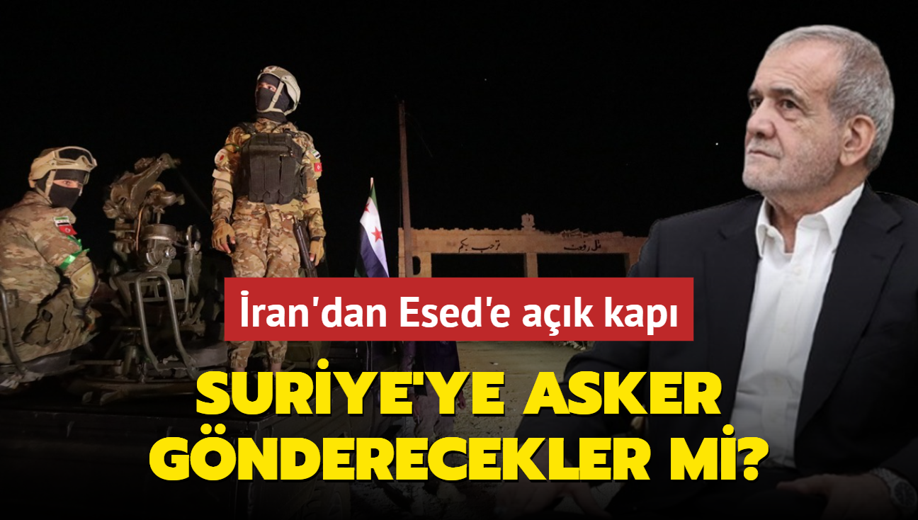 ran'dan Esed'e ak kap: Suriye'ye asker gnderecekler mi"