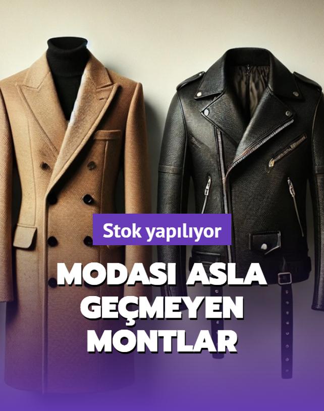 Modas asla gemeyen montlar! En ok bu renkler dolapta stok yaplyor