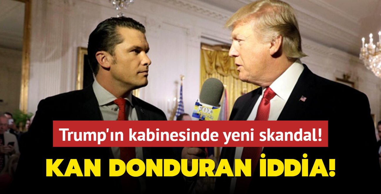 Trump'n kabinesinde yeni skandal! Kan donduran iddia!