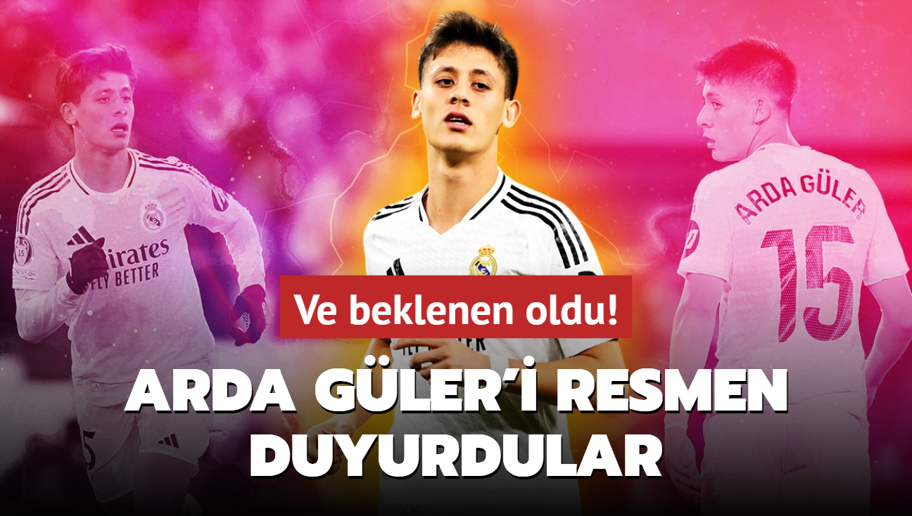 Ve beklenen oldu! Arda Gler'i resmen duyurdular! Dnya bu transferi konuacak