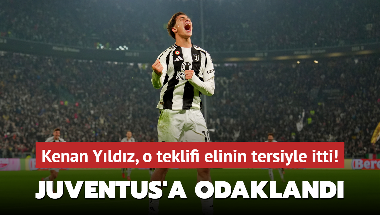 Kenan Yldz, Manchester United' elinin tersiyle itti! Juventus'a odakland