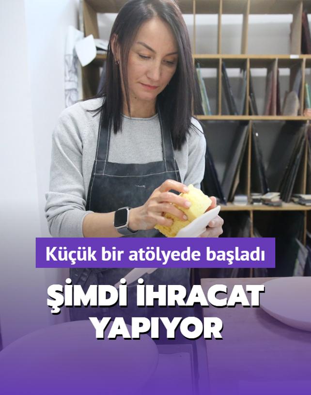 Kk bir atlyede balad imdi ihracat yapyor! Yurt dndan talep yayor