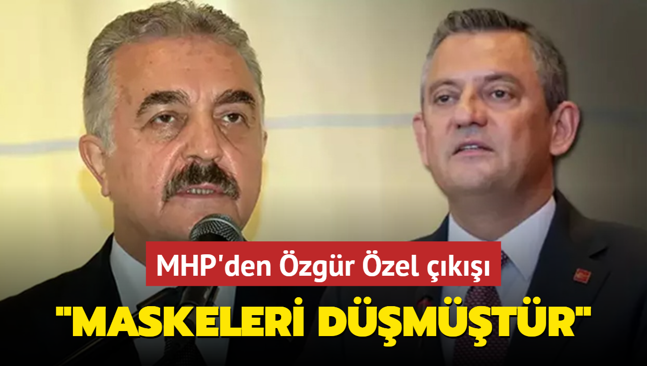 MHP'den zgr zel k: CHP'nin maskesi dmtr