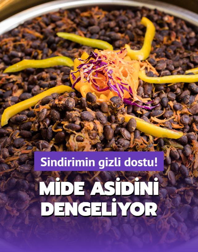 Sindirimin gizli dostu! Trkiye' de kymeti bilinmiyor ama mide asidini dengeliyor