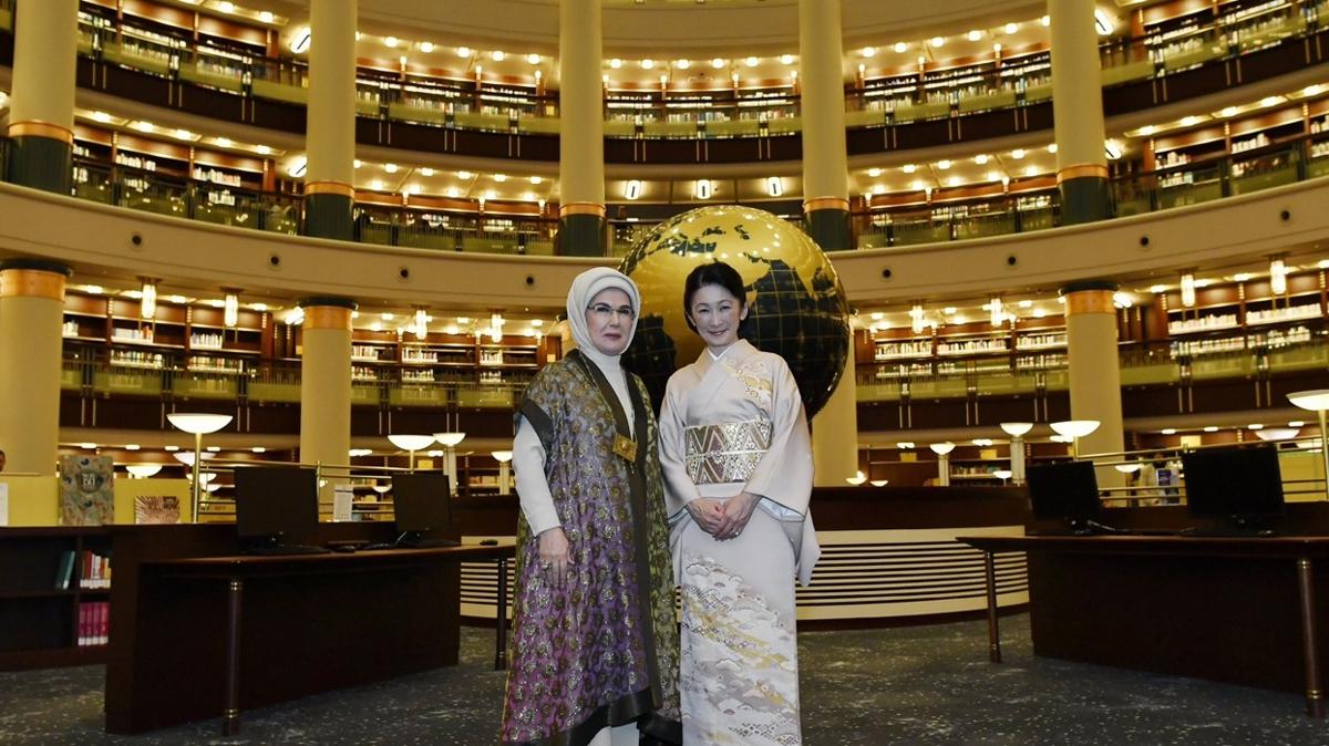 Emine Erdoan, Japonya Veliaht Prensesi ile bir araya geldi: Ortak miras vurgusu