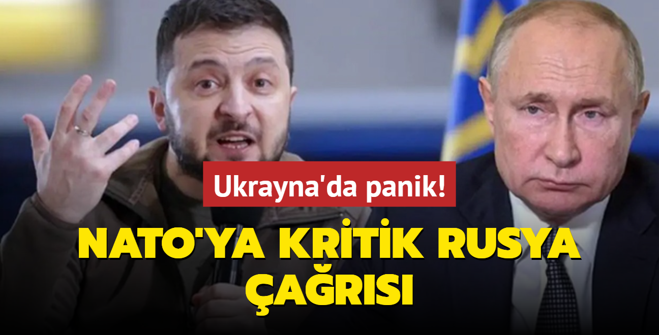 Ukrayna'da k panii...  NATO'ya kritik Rusya ars