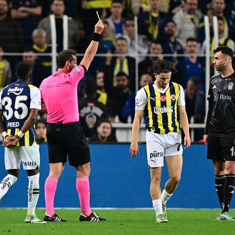 Beikta-Fenerbahe derbilerinde kart saylar dikkat ekiyor