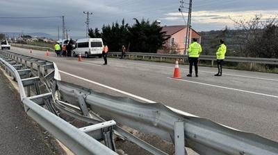 Sinop'ta ii servisi devrildi: 15 yaral