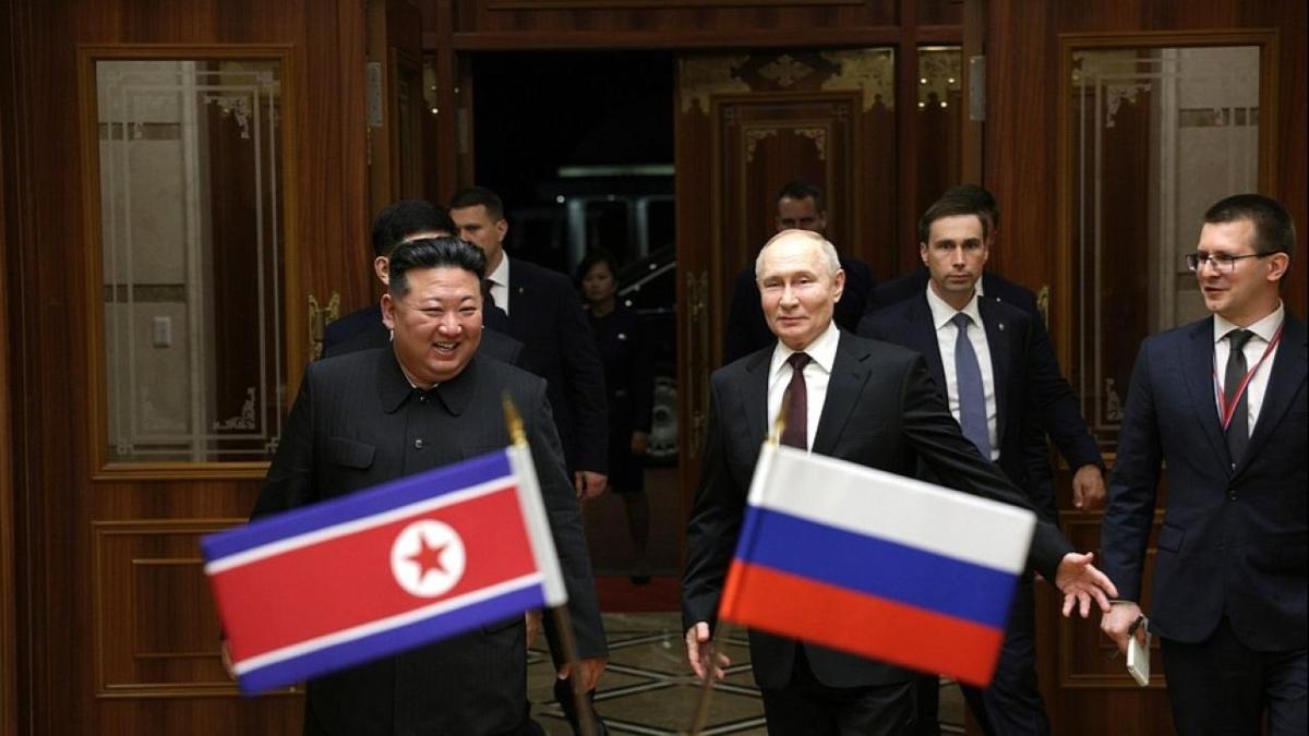 Anlama yrrle girdi... Rusya-Kuzey Kore arasnda stratejik ortaklk!