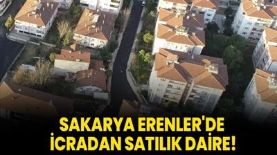 Sakarya Erenler'de icradan satlk daire!