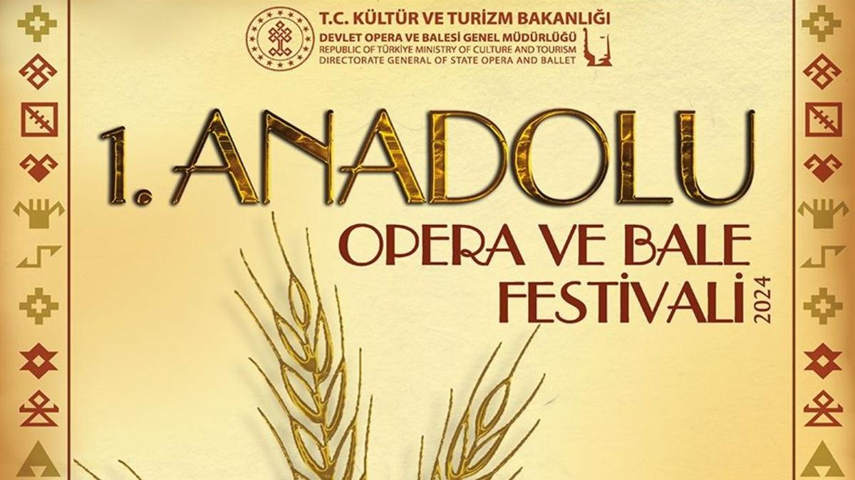 Anadolu Opera ve Bale Festivali rnak'tan balyor