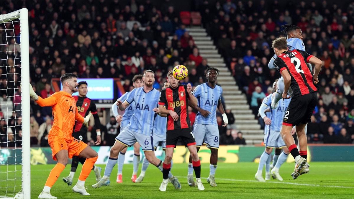 Tottenham'a deplasmanda Bournemouth elmesi