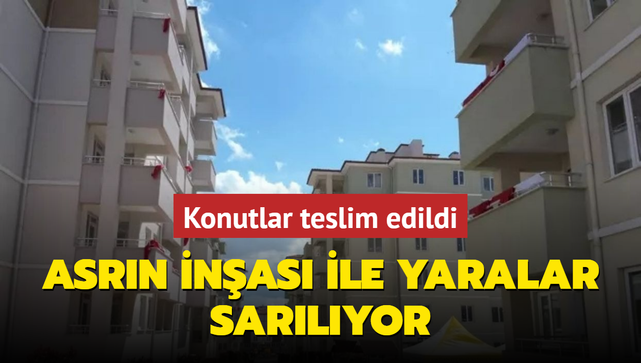 Asrn felaketinin yaralar asrn inas ile sarlyor