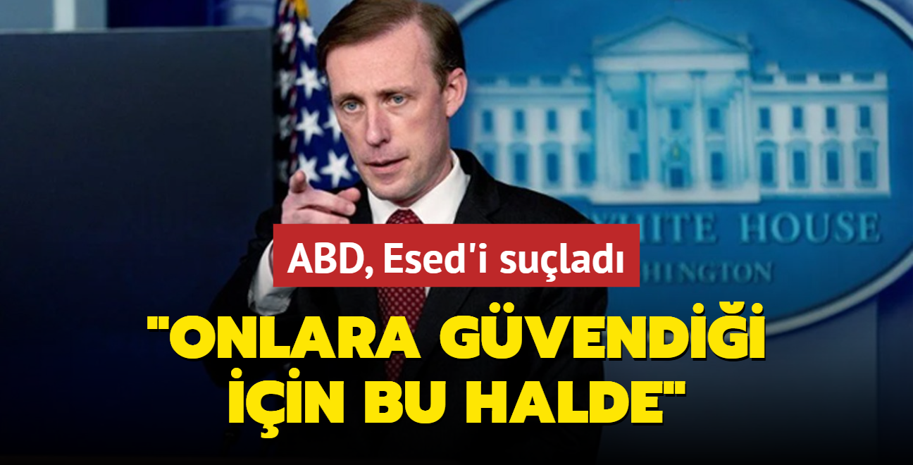 ABD, Esed'i sulad: Onlara gvendii iin bu halde