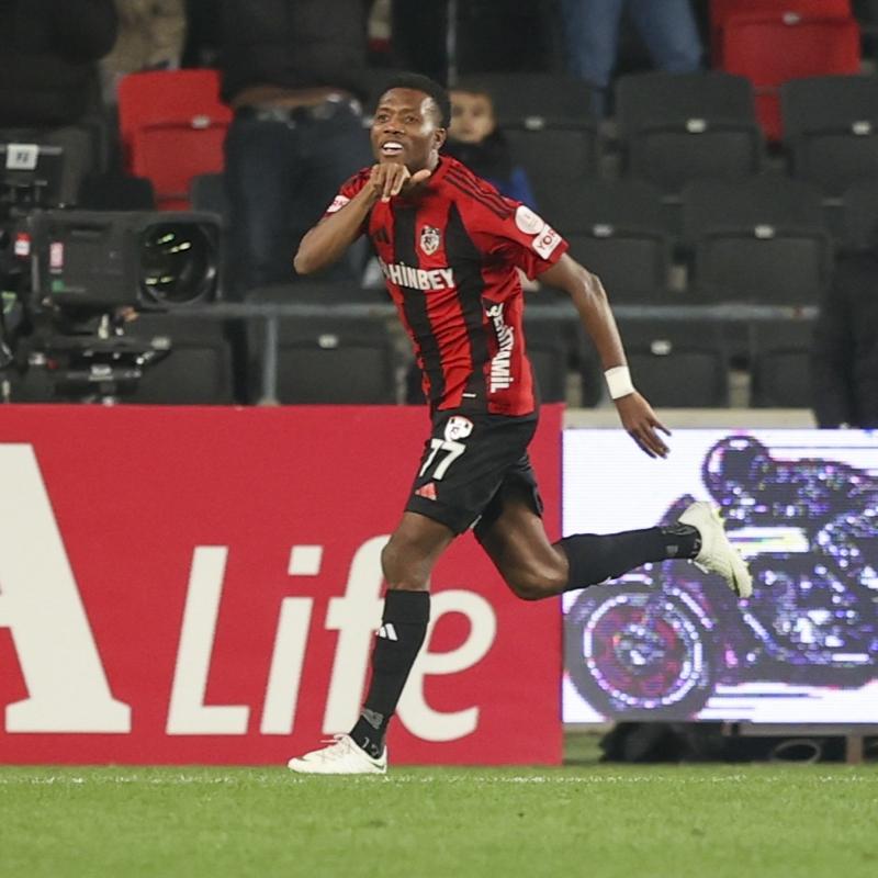 David Okereke'den Gaziantep FK'ye hayat pc