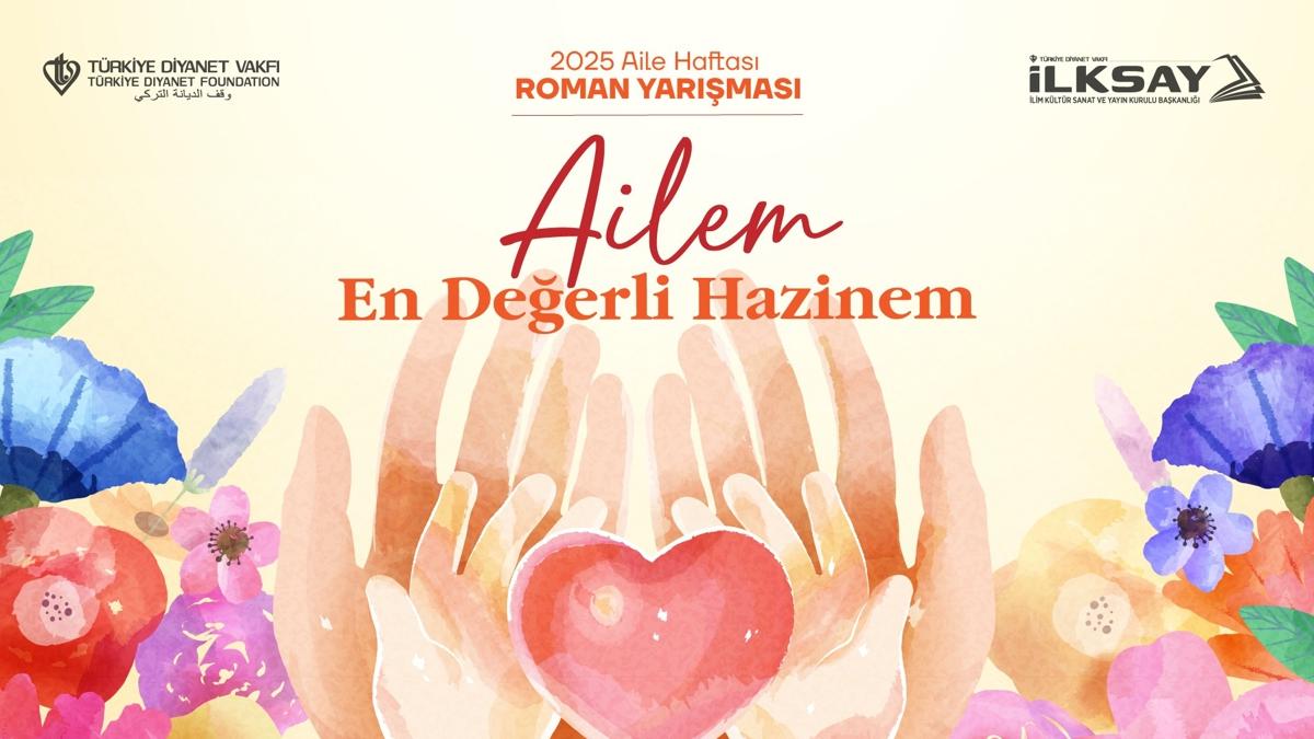 Trkiye Diyanet Vakf'ndan "Ailem: En Deerli Hazinem" roman yarmas