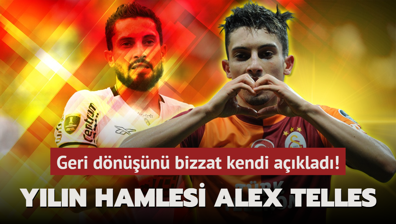 Ve yln hamlesi Alex Telles! Geri dnn bizzat kendi aklad