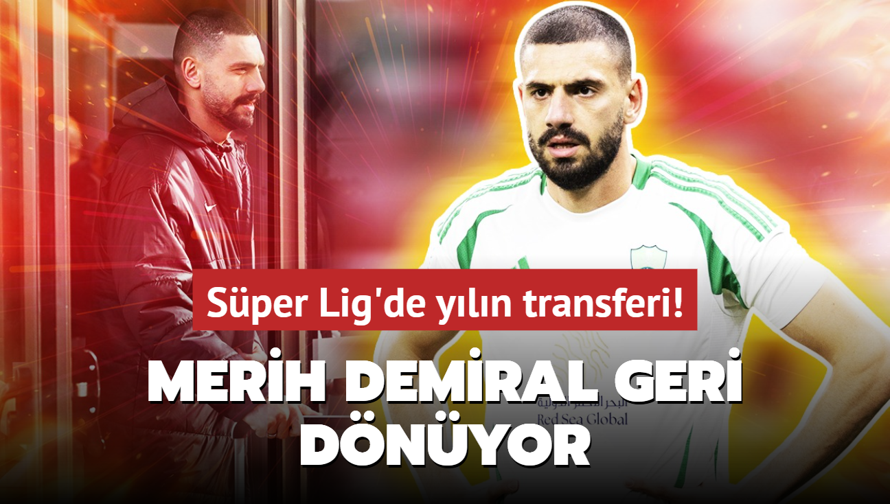 Yln transferi! Merih Demiral Sper Lig'e geri dnyor: te imza ataca takm