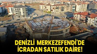 Denizli Merkezefendi'de icradan satlk daire!