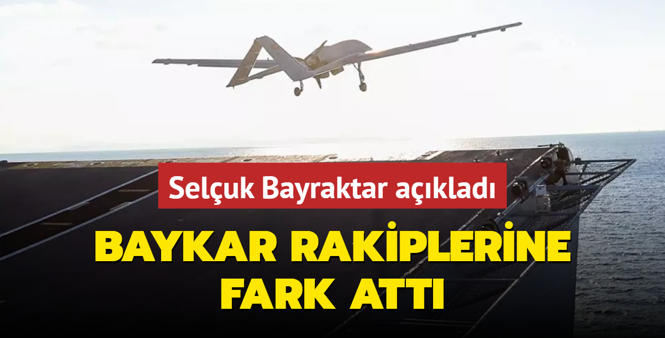 Baykar rakiplerine fark att: Dnyann en by oldu