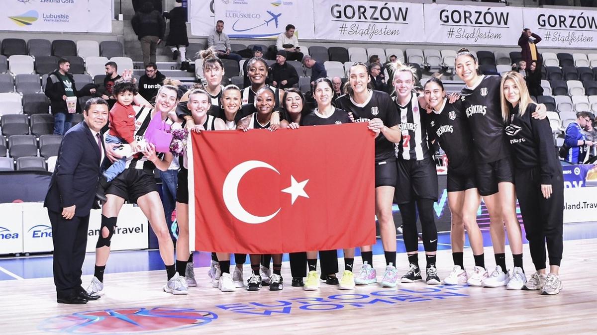 Beikta Kadn Basketbol Takm deplasmanda avantaj kapt