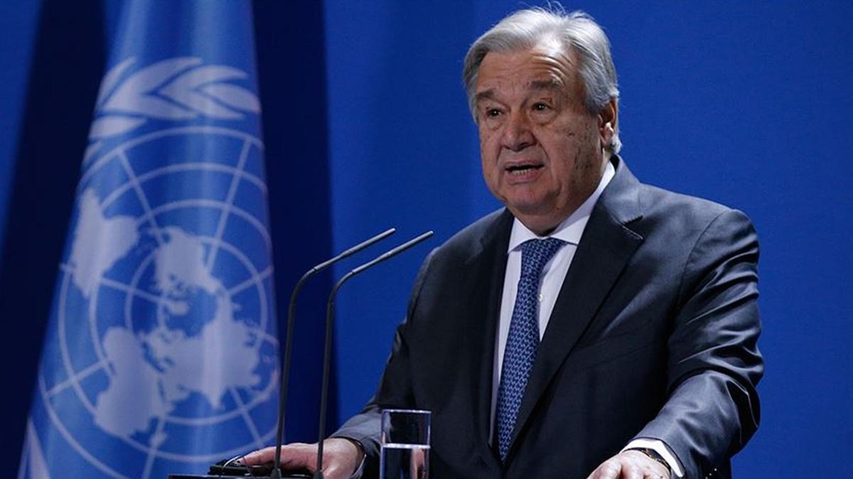 Guterres'ten srail'in Suriye saldrsna tepki