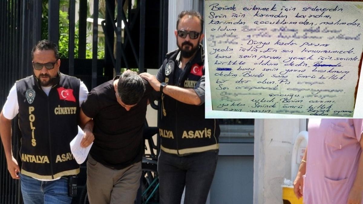 Katilin cinayet notlar kan dondurdu