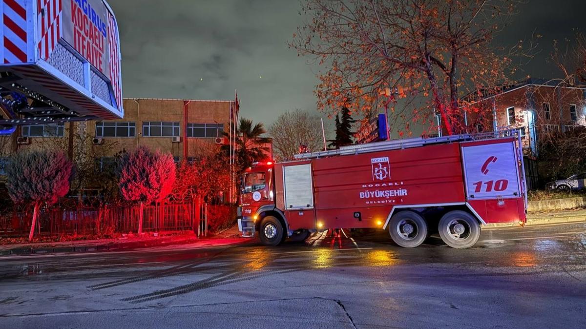 Kocaeli'de fabrikada kan yangn hasara neden oldu