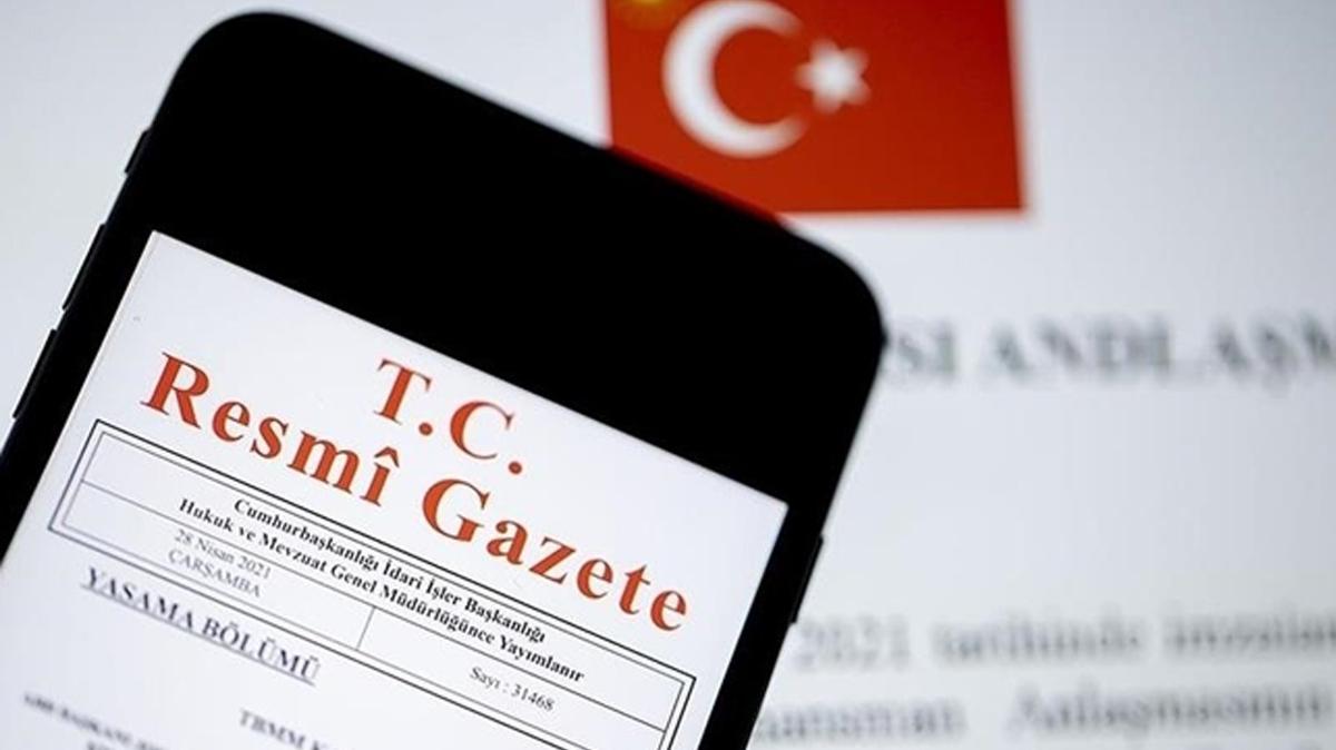 Ky Kanunu dzenlemesi Resmi Gazete'de