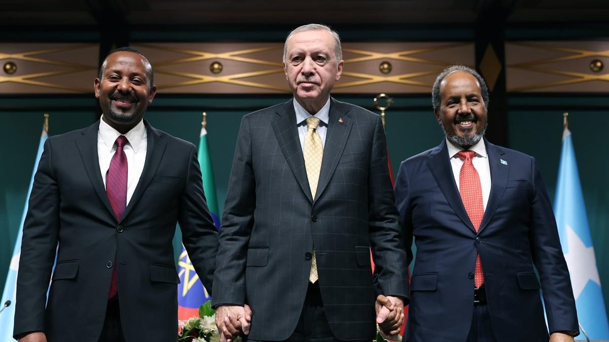 Ankara'da tarihi arabuluculuk: Somali ve Etiyopya arasnda uzlama saland
