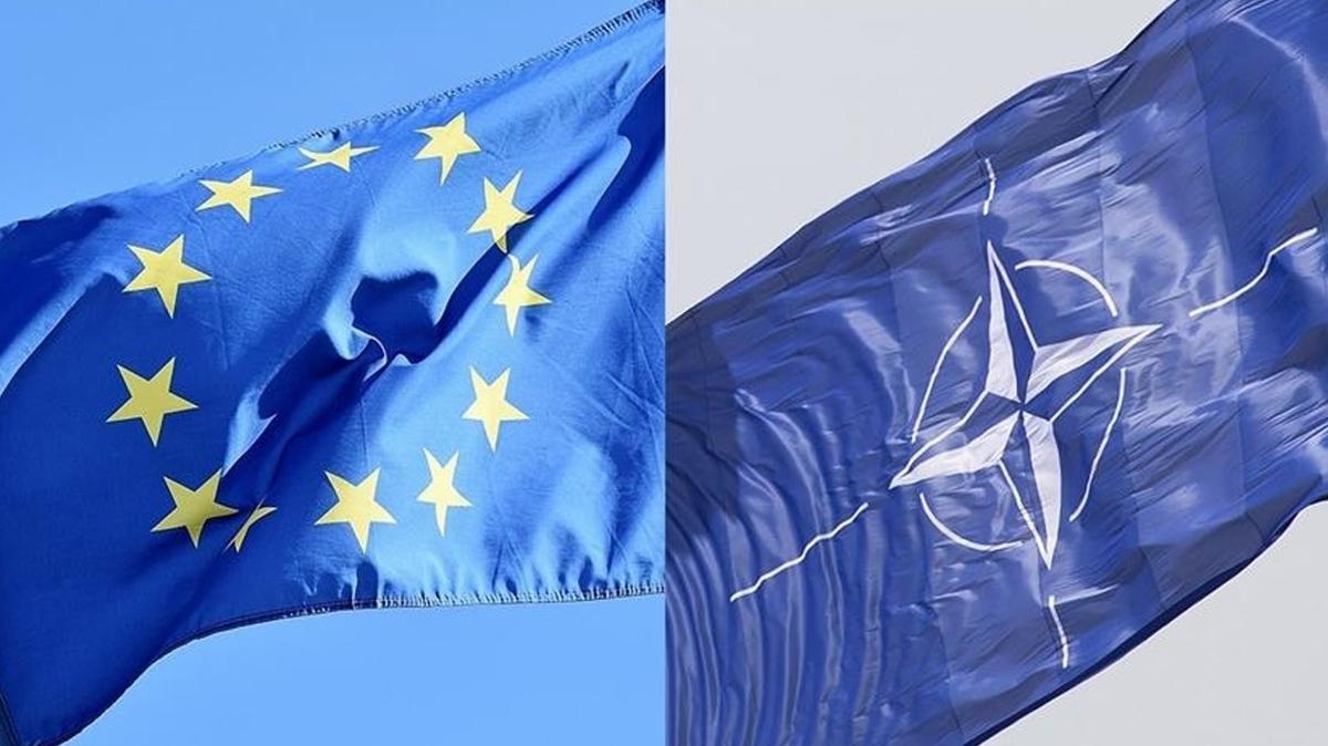 NATO Genel Sekreteri Rutte ve AB Komisyonu Bakan von der Leyen grt