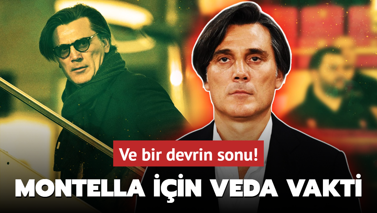 Ve bir devrin sonu! Vincenzo Montella iin veda vakti: te yeni adresi...