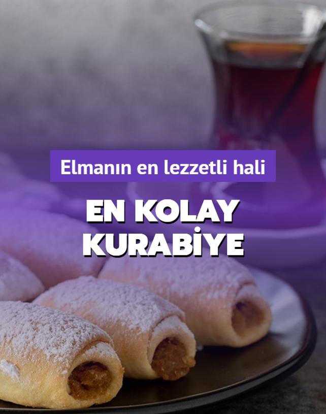 Elmal kurabiye tarifi! Kn ay yanna en kolay kurabiye nerisi