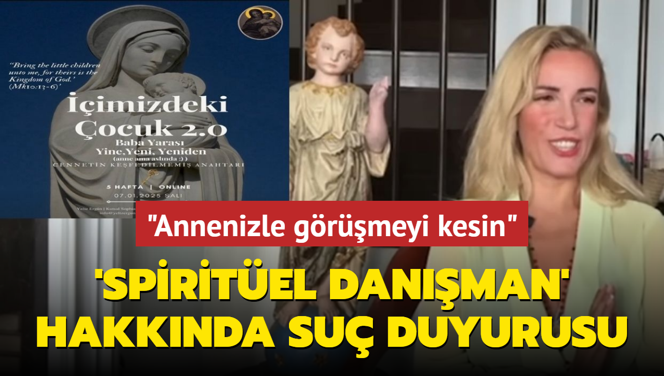 Sosyal medyada 'spiritel danman' olarak tannan kadn hakknda su duyurusu