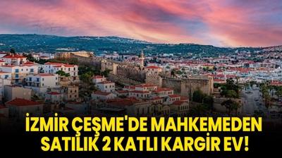 zmir eme'de mahkemeden satlk 2 katl kargir ev!