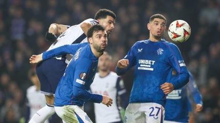 Avrupa Ligi'nde Rangers ile Tottenham puanlar paylat