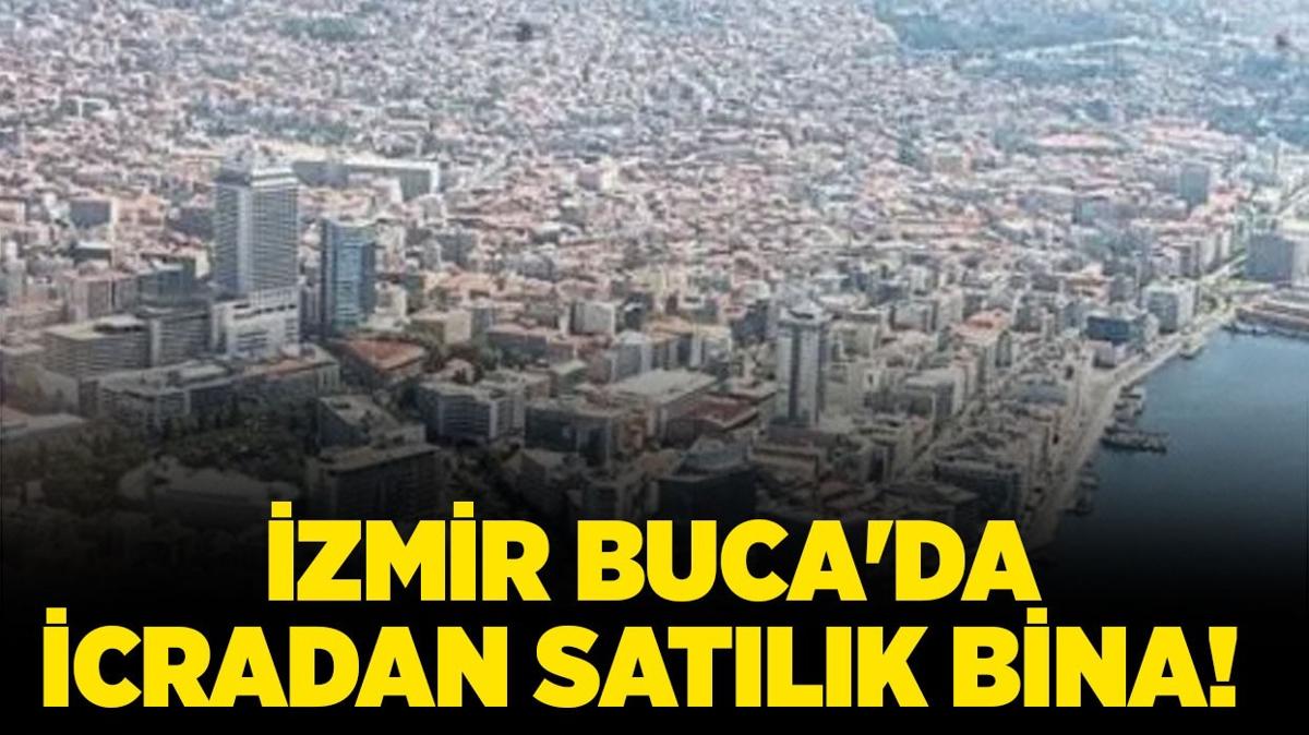 zmir Buca'da 2 katl icradan satlk bina!