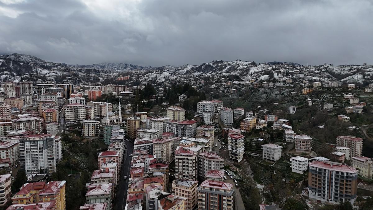 Rize'de frtna hayat fel etti