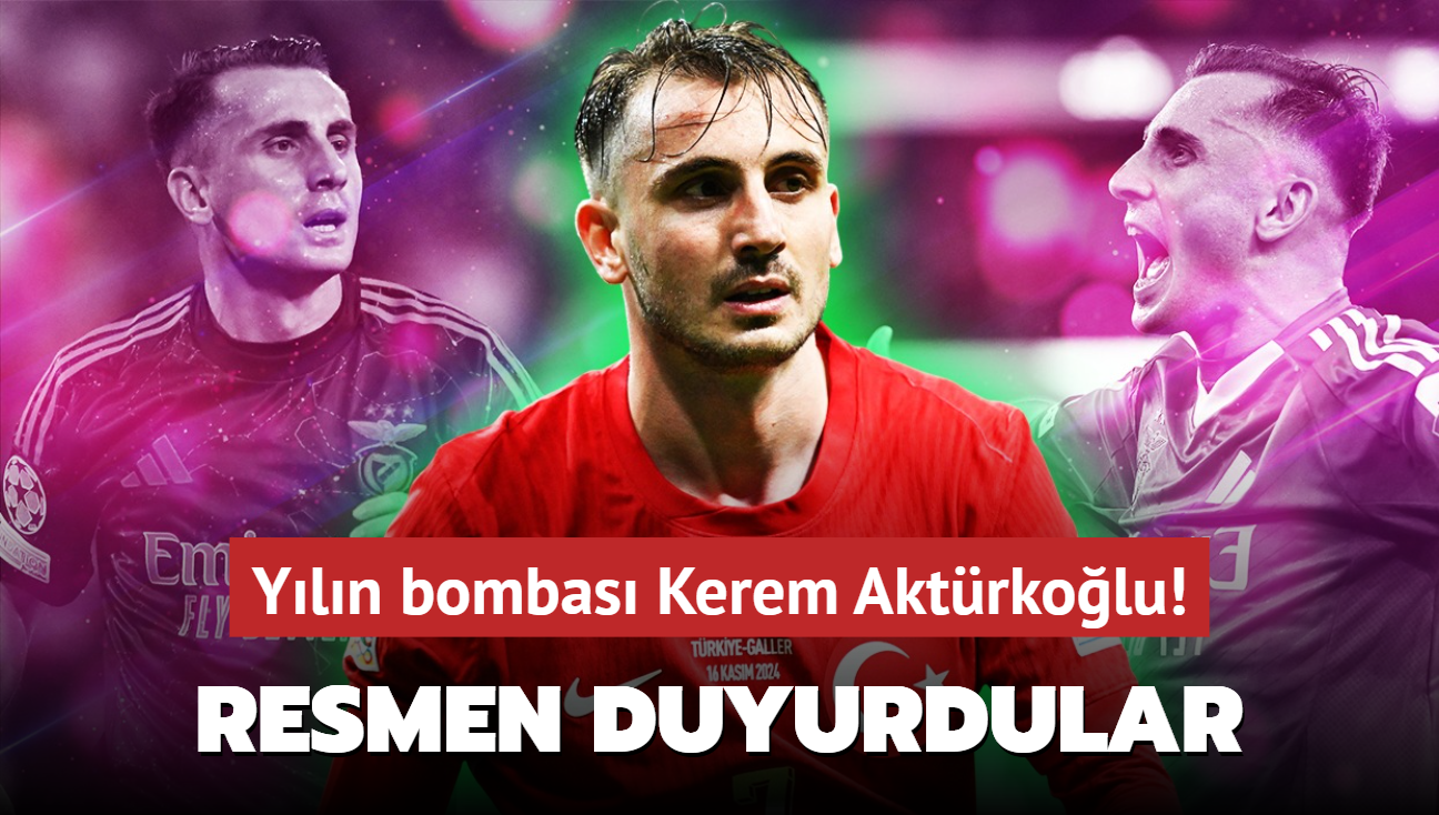 Yln bombas Kerem Aktrkolu! Tarihe geecek transfer: Resmen duyurdular