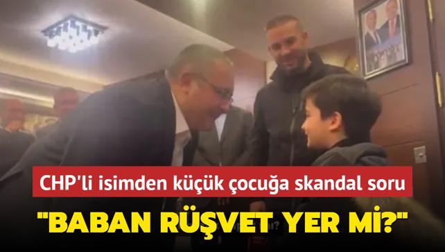 CHP'li isimden kk ocua skandal soru: Baban rvet yer mi?