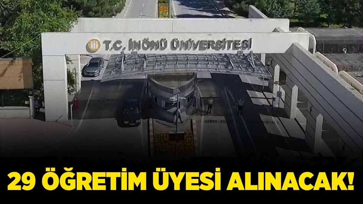 nn niversitesi 29 retim yesi alacak!