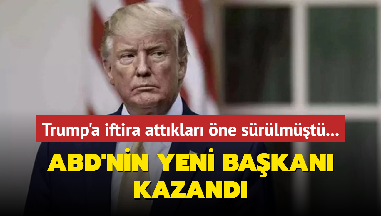 Trump'a iftira attklar ne srlmt... ABD'nin yeni bakan kazand