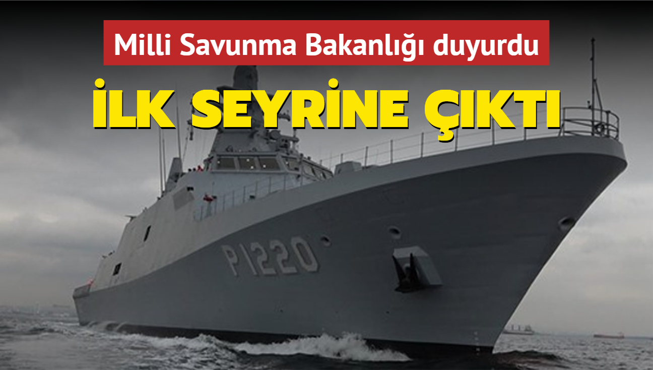 Milli Savunma Bakanl duyurdu... lk seyrine kt