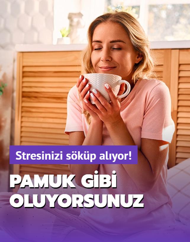 Stresinizi skp alyor! Bir yudumla adeta pamuk gibi oluyorsunuz