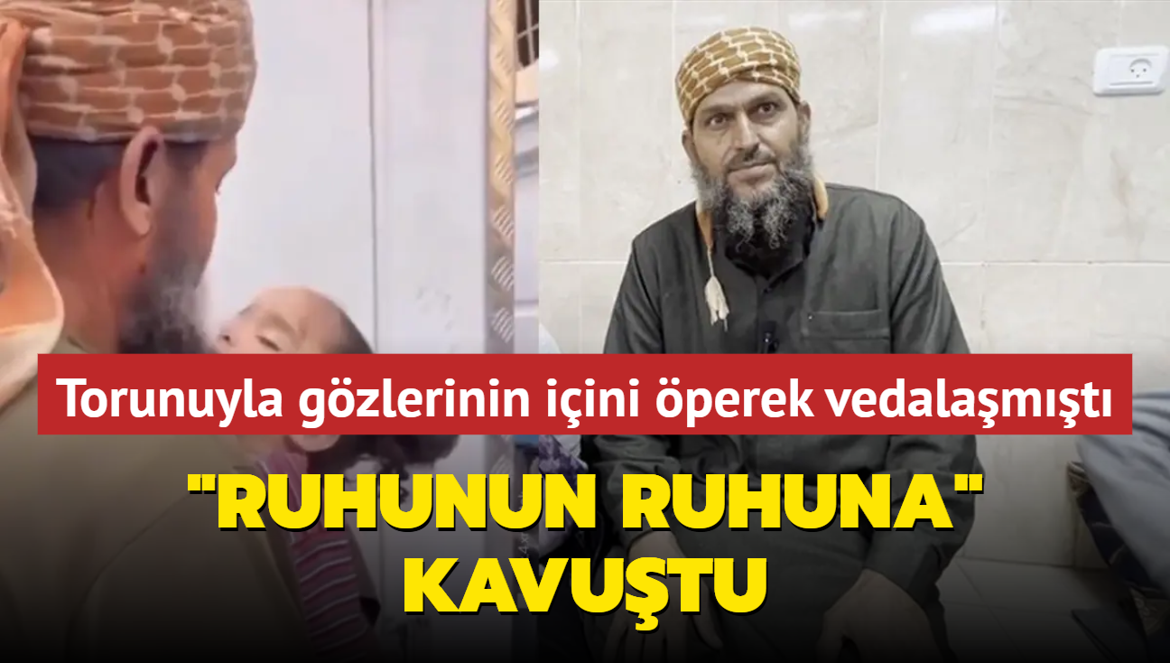 Torunuyla gzlerinin iini perek vedalamt... Filistinli Nebhan 'ruhunun ruhuna' kavutu