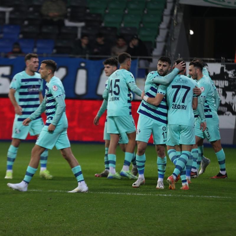 aykur Rizespor, kupada Vanspor'u farkl geti