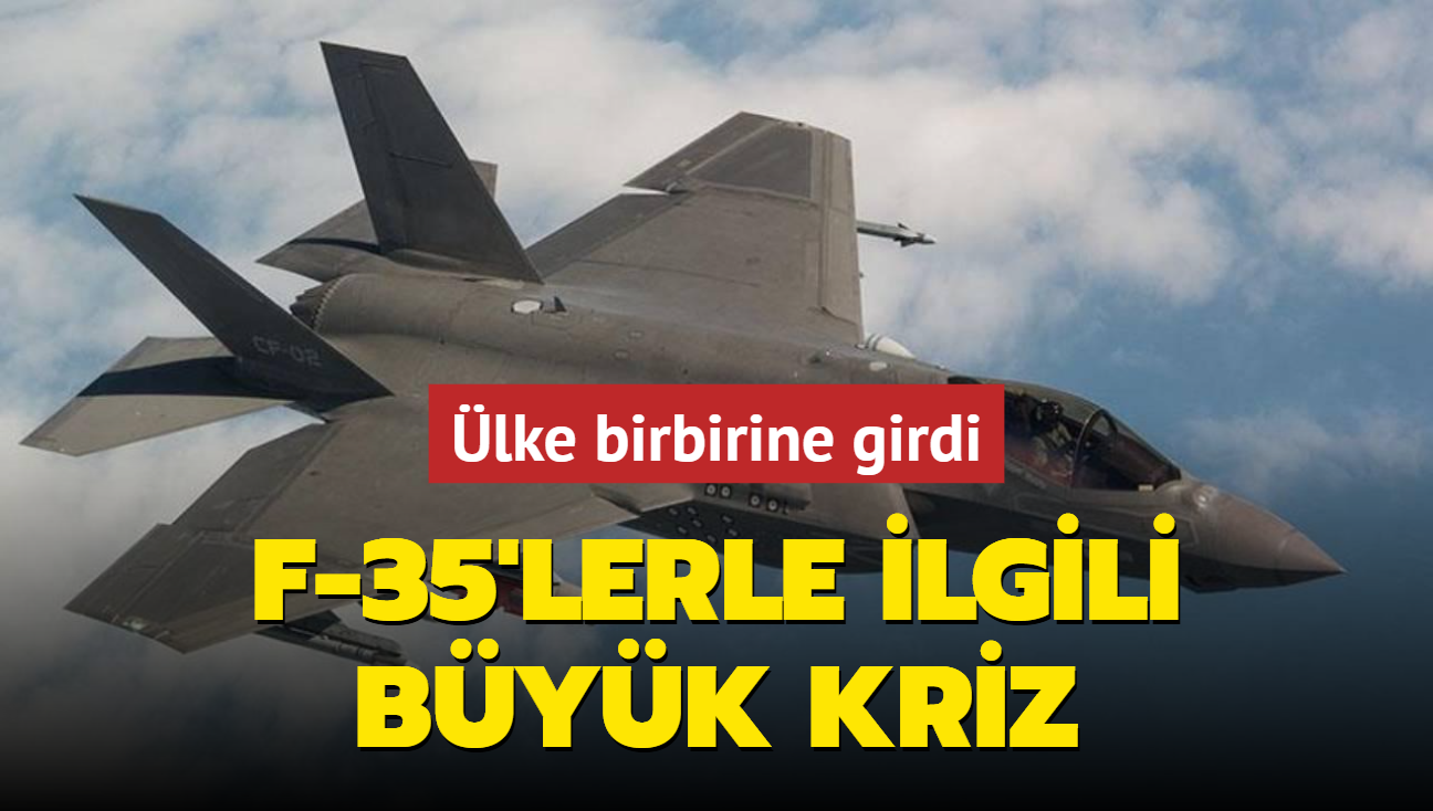 F-35'lerle ilgili byk kriz! lke birbirine girdi